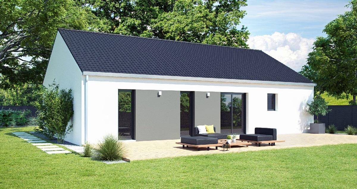 Programme terrain + maison à Charolles en Saône-et-Loire (71) de 80 m² à vendre au prix de 161010€ - 2