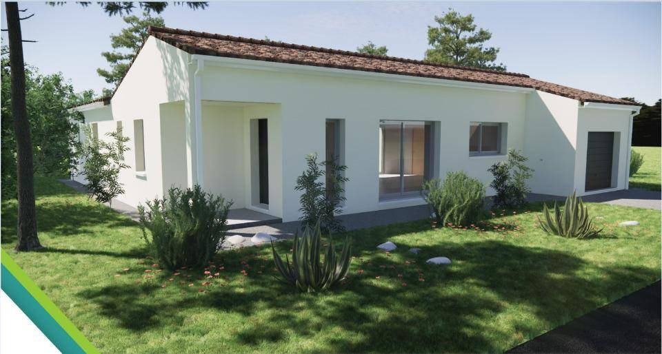 Programme terrain + maison à Puymoyen en Charente (16) de 120 m² à vendre au prix de 362000€ - 1