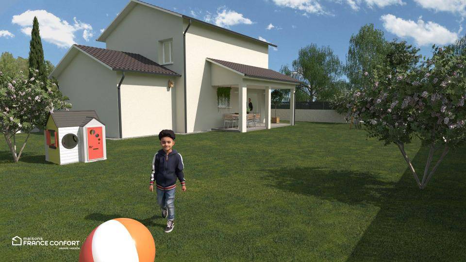 Programme terrain + maison à Saint-Martin-de-la-Cluze en Isère (38) de 95 m² à vendre au prix de 349000€ - 2