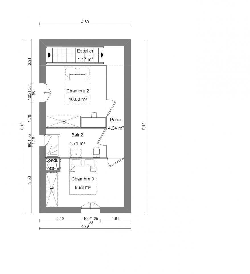 Programme terrain + maison à Saint-Vigor-le-Grand en Calvados (14) de 95 m² à vendre au prix de 279900€ - 4