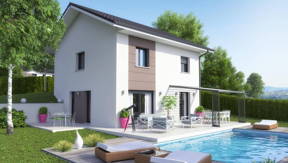 Programme terrain + maison à Saint-Pierre-de-Chartreuse en Isère (38) de 90 m² à vendre au prix de 391504€ - 1