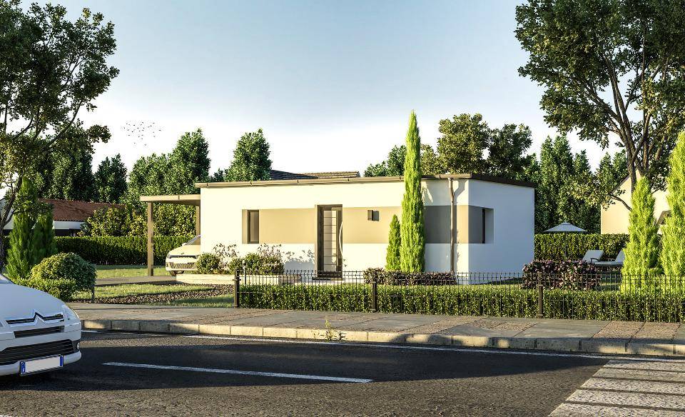 Programme terrain + maison à Laillé en Ille-et-Vilaine (35) de 59 m² à vendre au prix de 262000€ - 1
