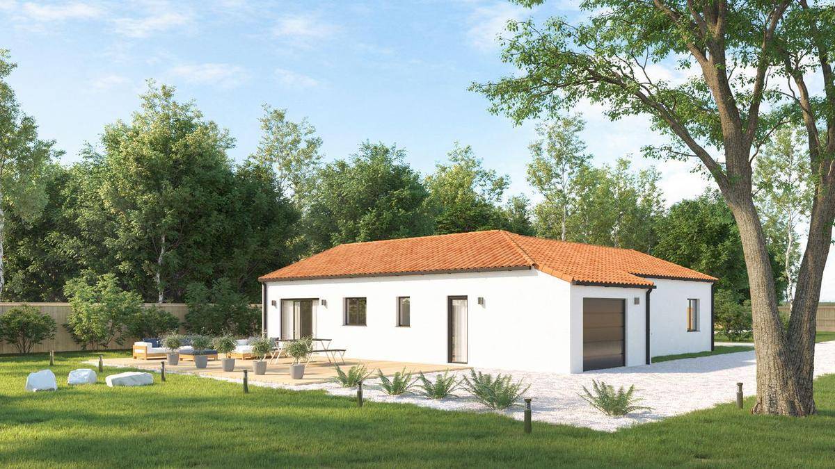 Programme terrain + maison à Carsac-Aillac en Dordogne (24) de 92 m² à vendre au prix de 214500€ - 2