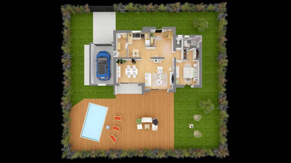 Programme terrain + maison à Vic-en-Bigorre en Hautes-Pyrénées (65) de 123 m² à vendre au prix de 294000€ - 4