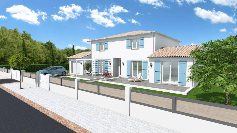 Programme terrain + maison à Saint-Félix-Lauragais en Haute-Garonne (31) de 145 m² à vendre au prix de 279410€ - 1