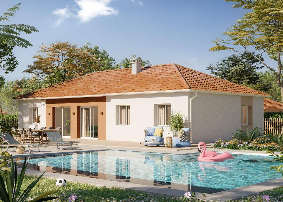 Programme terrain + maison à Saint-Gaudens en Haute-Garonne (31) de 115 m² à vendre au prix de 226900€ - 2