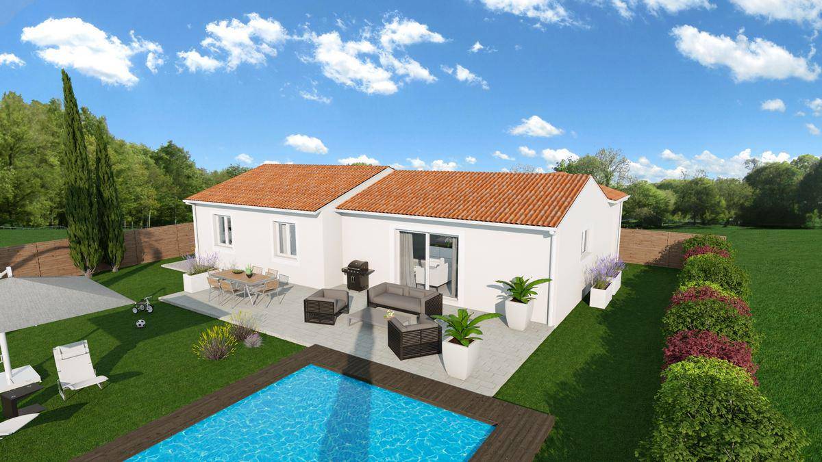 Programme terrain + maison à Coux et Bigaroque-Mouzens en Dordogne (24) de 85 m² à vendre au prix de 233850€ - 4