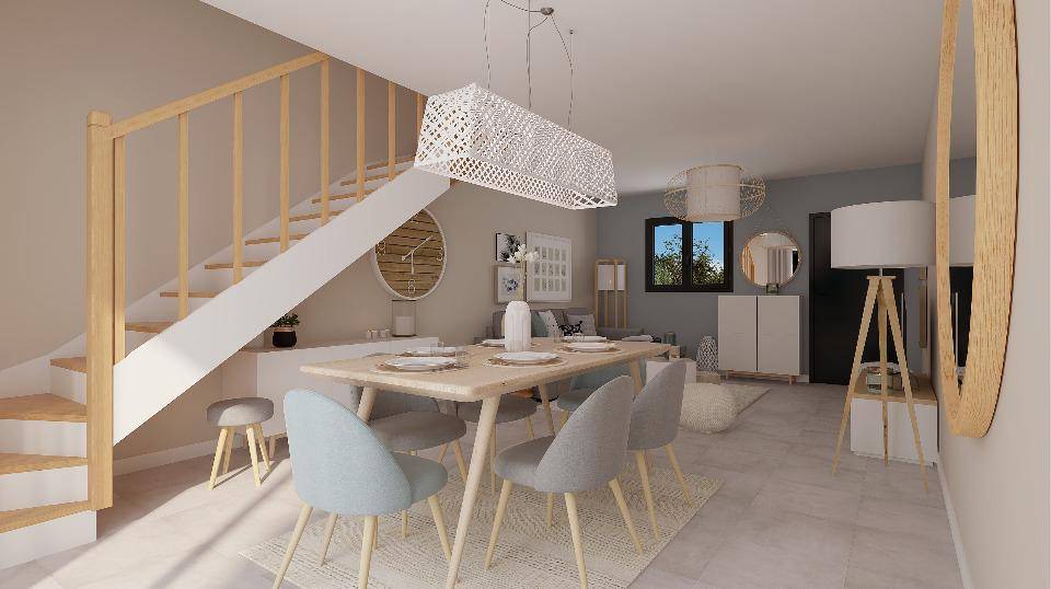 Programme terrain + maison à Mazan en Vaucluse (84) de 82 m² à vendre au prix de 270000€ - 3