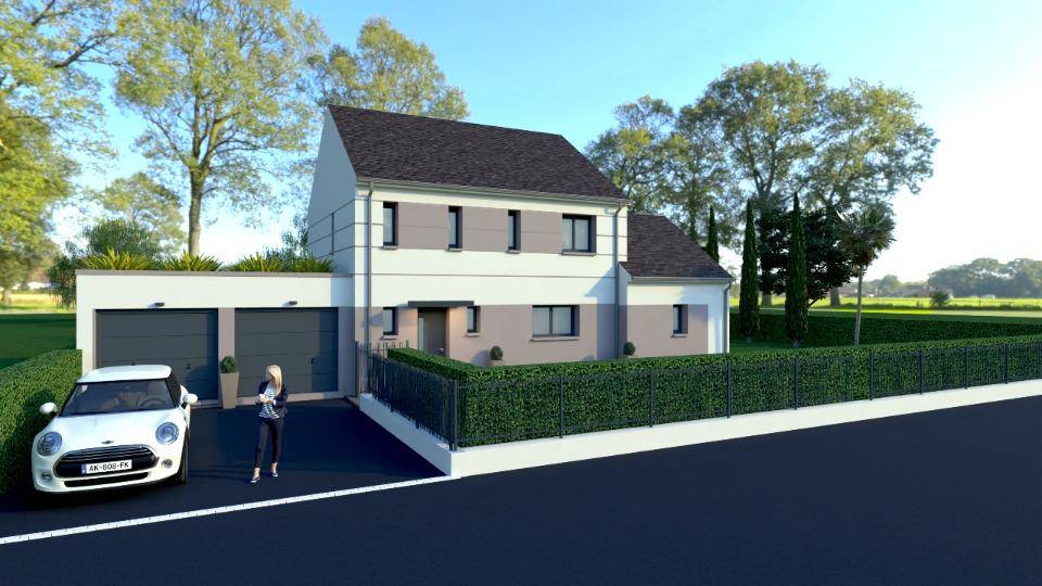 Programme terrain + maison à Boissy-sous-Saint-Yon en Essonne (91) de 120 m² à vendre au prix de 500000€ - 1