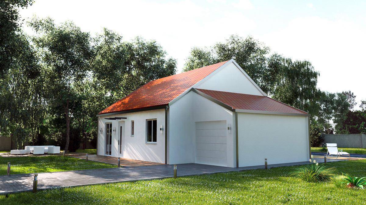 Programme terrain + maison à Courtillers en Sarthe (72) de 94 m² à vendre au prix de 211272€ - 3
