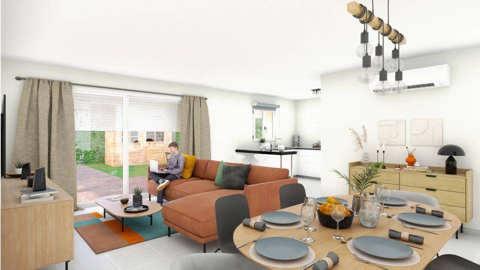 Programme terrain + maison à Saze en Gard (30) de 85 m² à vendre au prix de 315000€ - 3