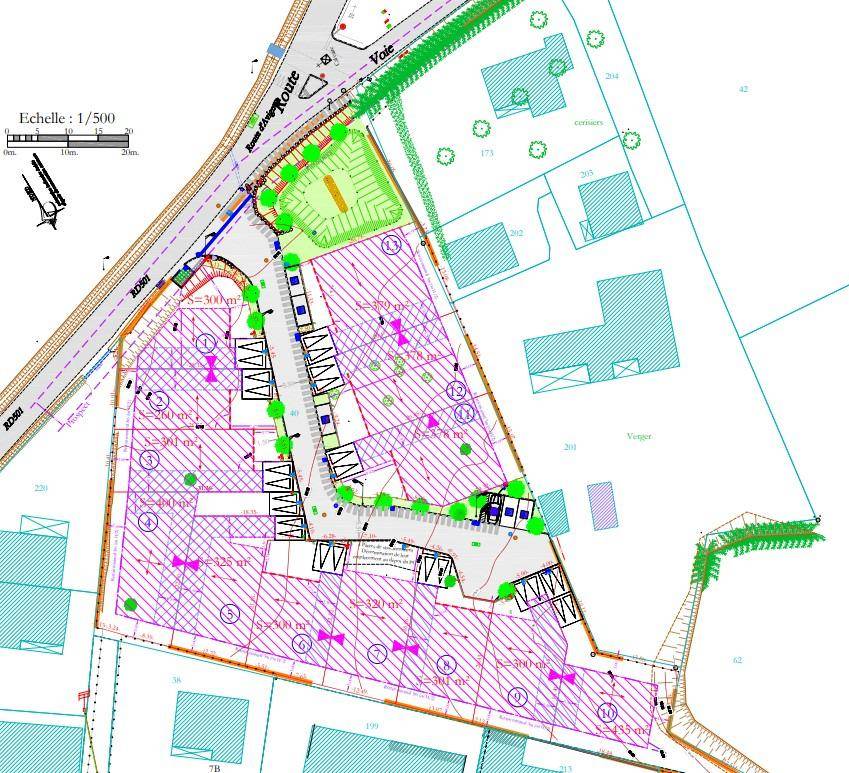 Terrain seul à Saze en Gard (30) de 435 m² à vendre au prix de 130000€ - 2