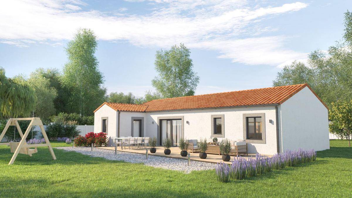 Programme terrain + maison à Saint-André-d'Allas en Dordogne (24) de 81 m² à vendre au prix de 181231€ - 2