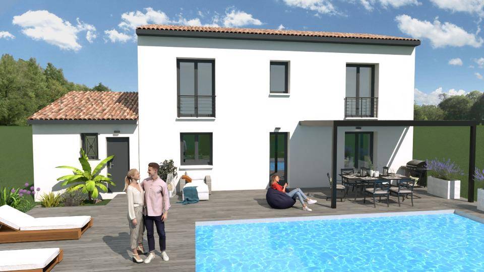 Programme terrain + maison à Montoison en Drôme (26) de 120 m² à vendre au prix de 389300€ - 2