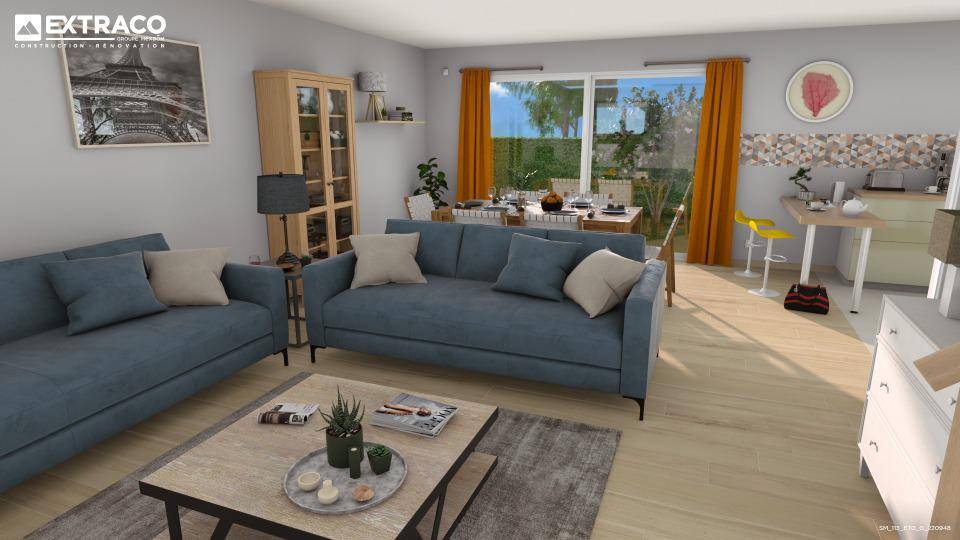 Programme terrain + maison à Mesnières-en-Bray en Seine-Maritime (76) de 113 m² à vendre au prix de 260000€ - 2