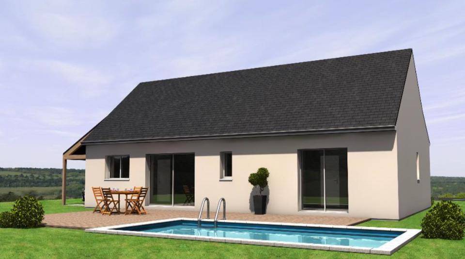 Programme terrain + maison à Val d'Erdre-Auxence en Maine-et-Loire (49) de 100 m² à vendre au prix de 255400€ - 2