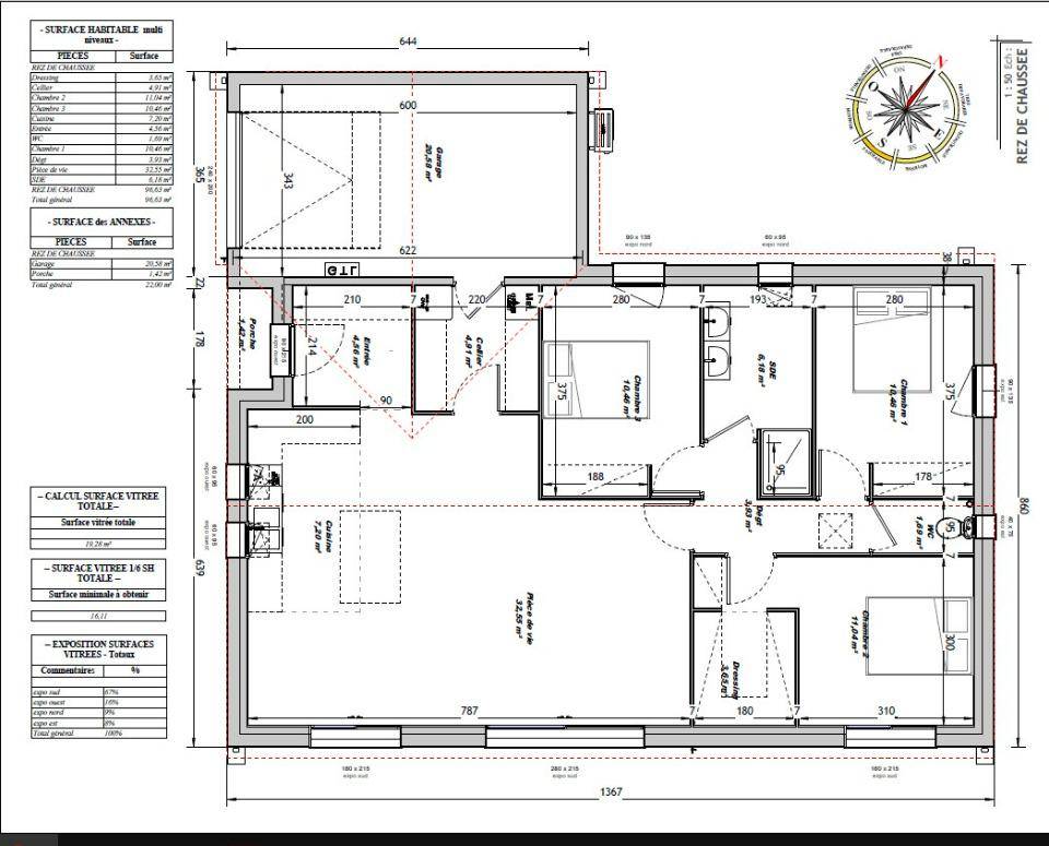 Programme terrain + maison à Gémozac en Charente-Maritime (17) de 106 m² à vendre au prix de 202000€ - 4