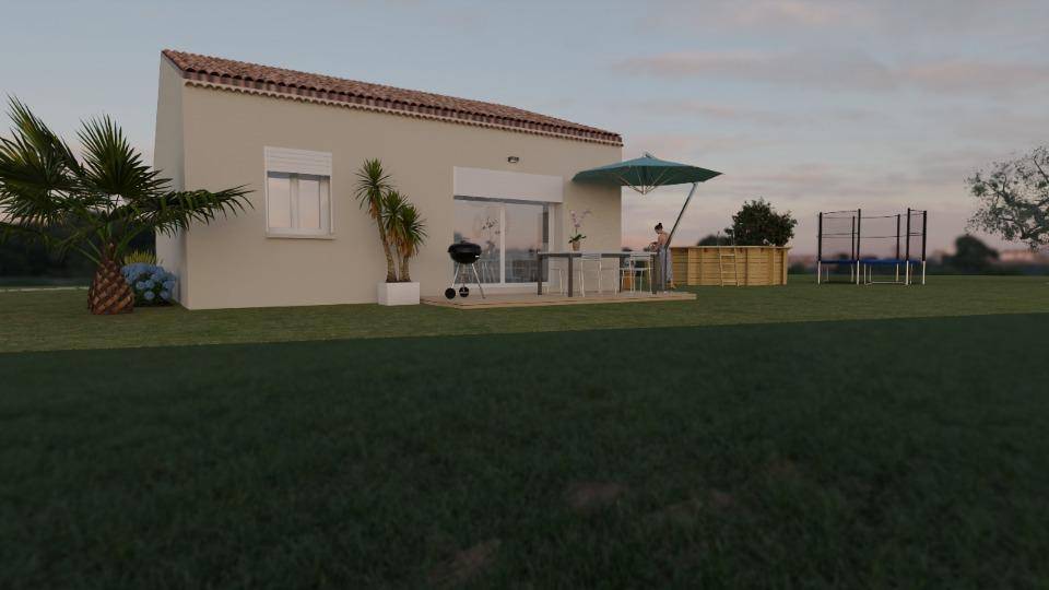 Programme terrain + maison à Saint-Julien-de-Peyrolas en Gard (30) de 60 m² à vendre au prix de 178900€ - 2