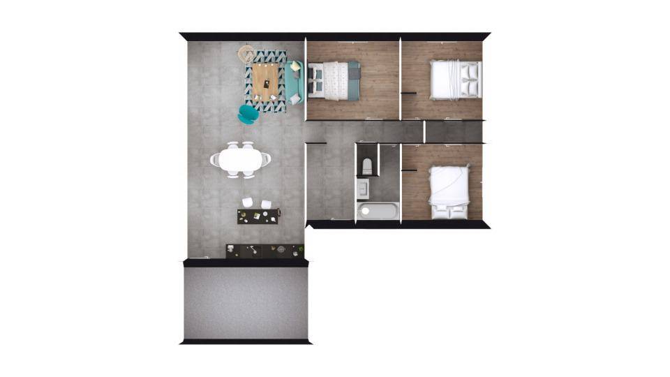 Programme terrain + maison à Saint-Erblon en Ille-et-Vilaine (35) de 86 m² à vendre au prix de 284700€ - 3