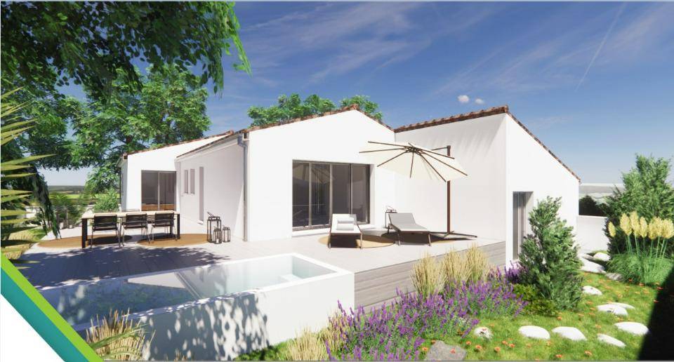 Programme terrain + maison à Échallat en Charente (16) de 113 m² à vendre au prix de 279000€ - 3