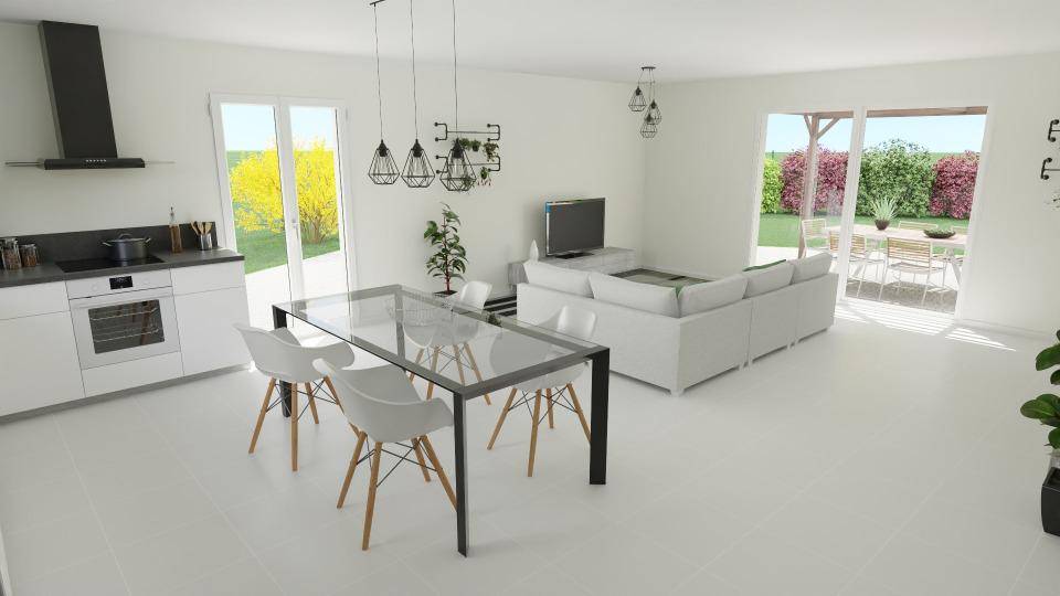 Programme terrain + maison à Pourrières en Var (83) de 83 m² à vendre au prix de 425000€ - 2
