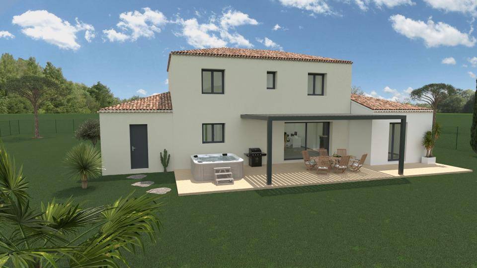 Programme terrain + maison à Bagnols-en-Forêt en Var (83) de 120 m² à vendre au prix de 519000€ - 2