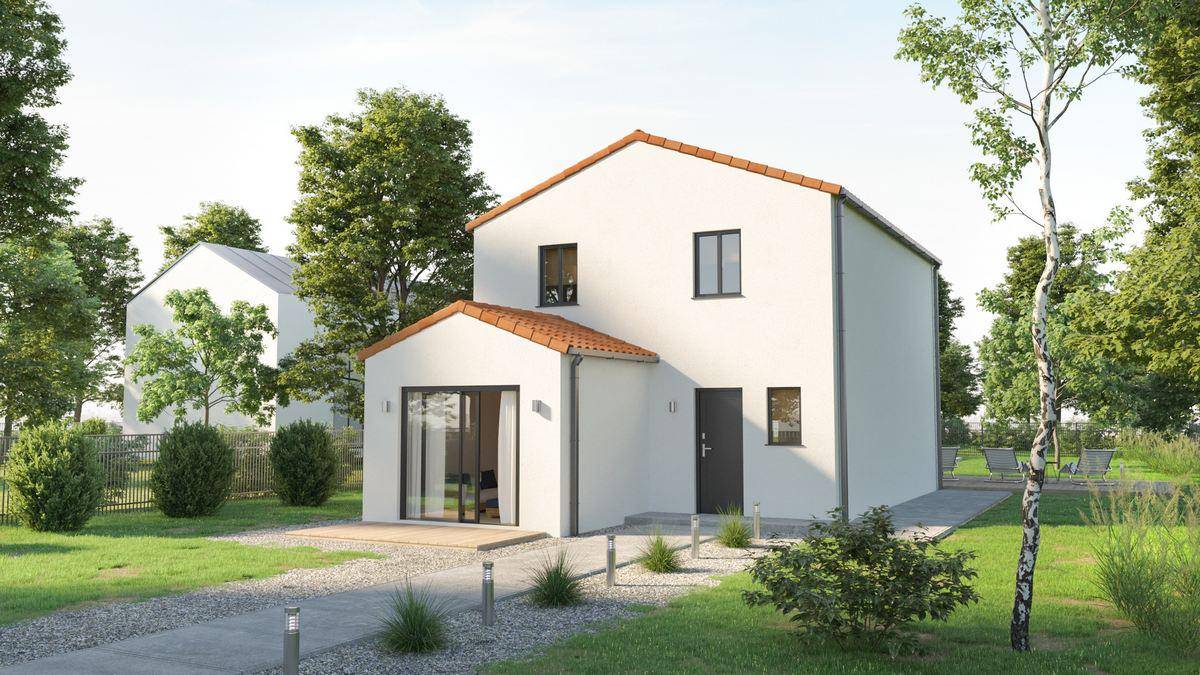 Programme terrain + maison à Saint-Brevin-les-Pins en Loire-Atlantique (44) de 70 m² à vendre au prix de 275736€ - 1