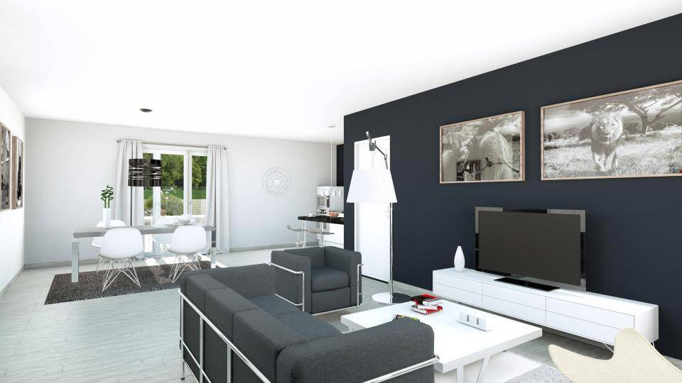 Programme terrain + maison à Jonzac en Charente-Maritime (17) de 90 m² à vendre au prix de 197500€ - 3