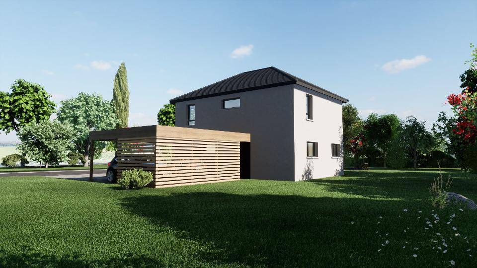 Programme terrain + maison à Balgau en Haut-Rhin (68) de 119 m² à vendre au prix de 384120€ - 3