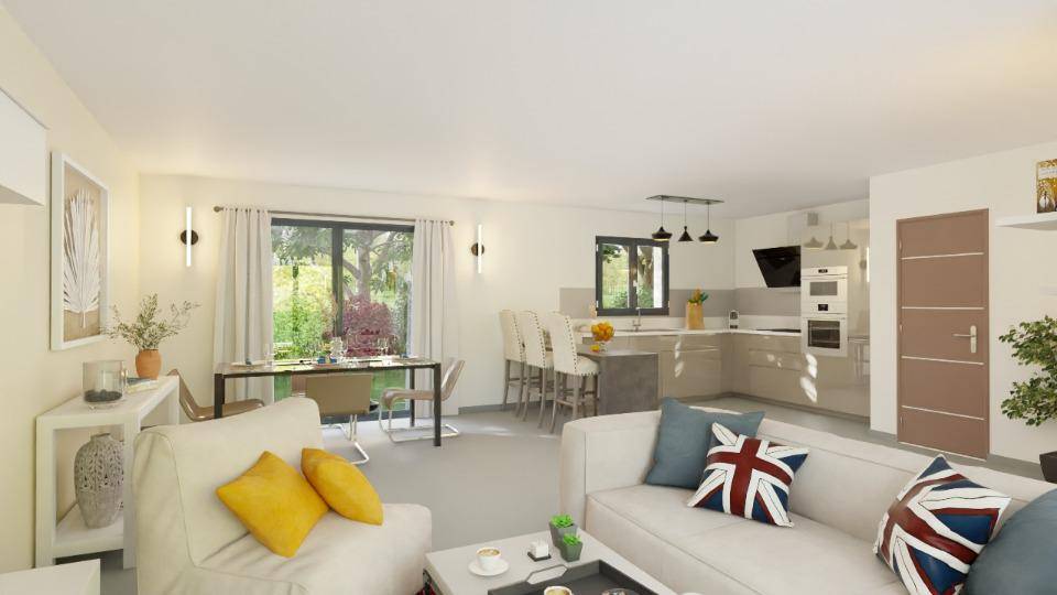Programme terrain + maison à Quissac en Gard (30) de 99 m² à vendre au prix de 249480€ - 3