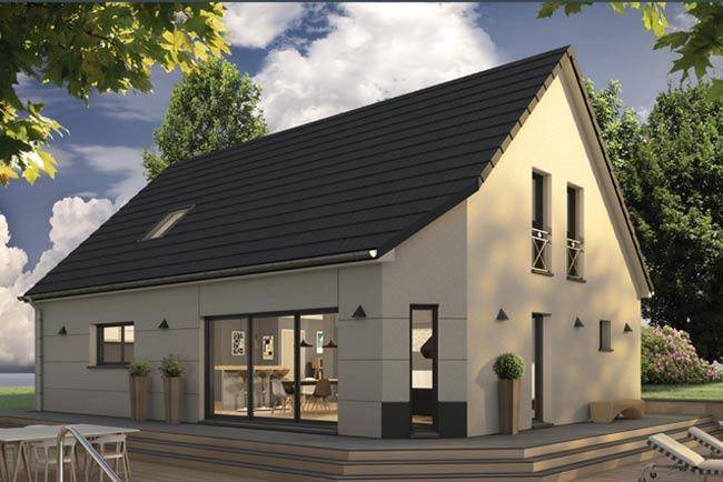 Programme terrain + maison à Mézières-en-Vexin en Eure (27) de 120 m² à vendre au prix de 255400€ - 1