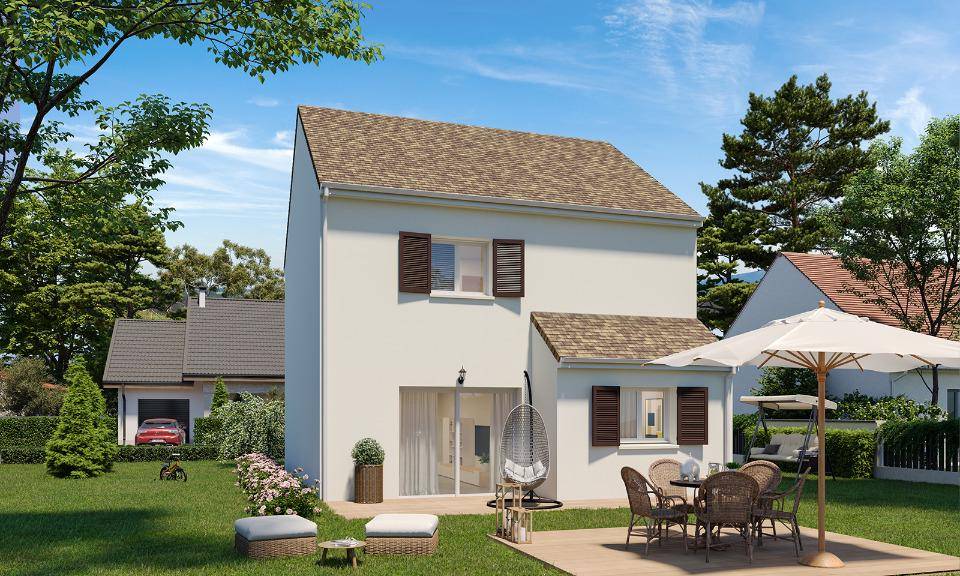 Programme terrain + maison à Tourville-la-Rivière en Seine-Maritime (76) de 82 m² à vendre au prix de 240000€ - 2