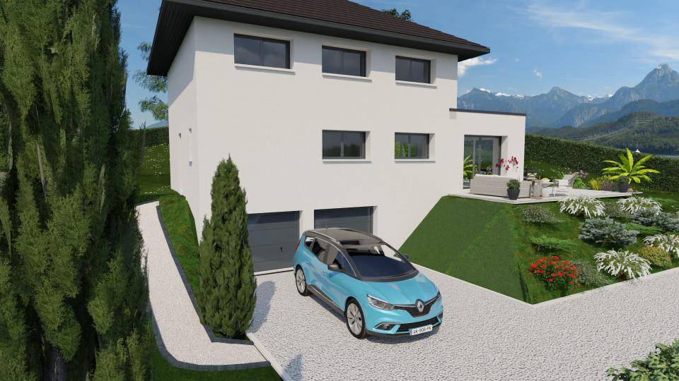 Programme terrain + maison à Drumettaz-Clarafond en Savoie (73) de 140 m² à vendre au prix de 791000€ - 3