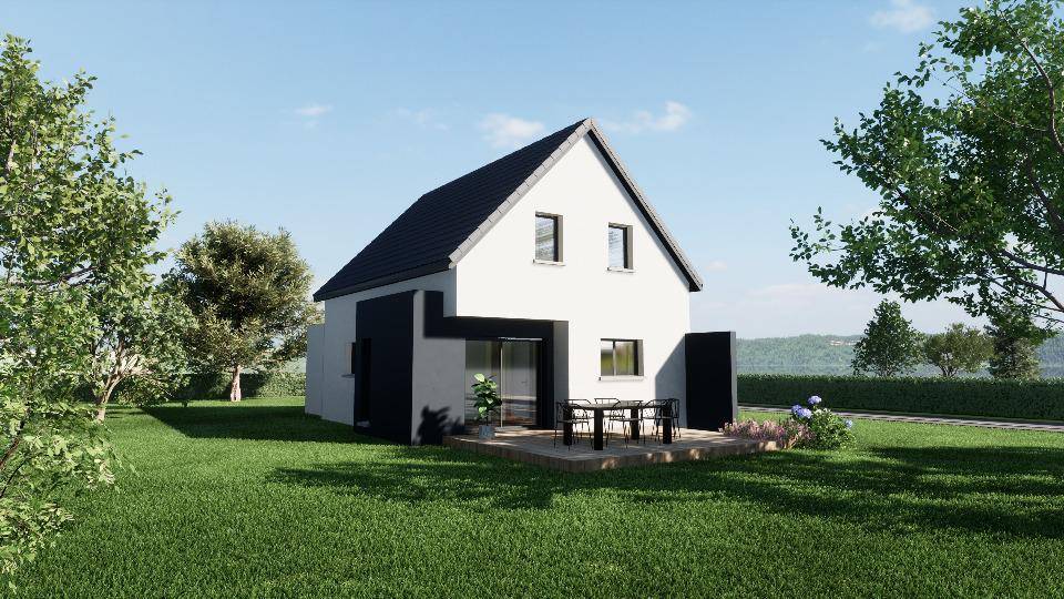 Programme terrain + maison à Sélestat en Bas-Rhin (67) de 94 m² à vendre au prix de 338500€ - 3