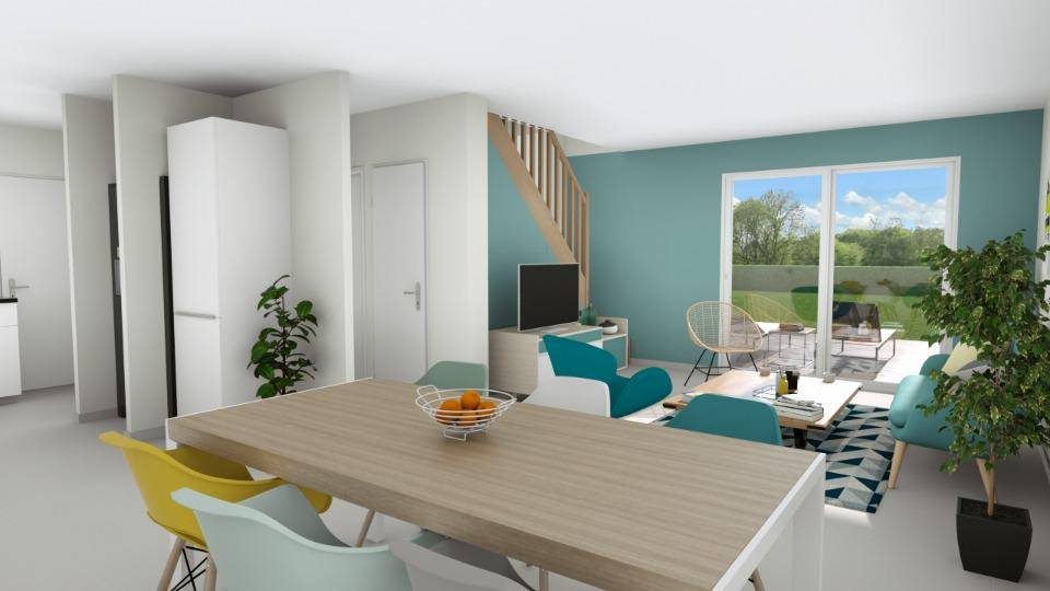 Programme terrain + maison à Saint-Grégoire en Ille-et-Vilaine (35) de 119 m² à vendre au prix de 526000€ - 3