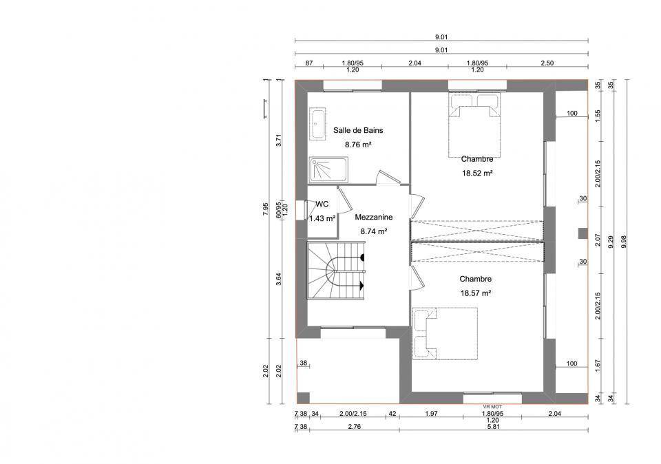 Programme terrain + maison à Trouville-sur-Mer en Calvados (14) de 155 m² à vendre au prix de 655000€ - 4