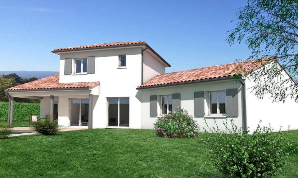 Programme terrain + maison à Castelnou en Pyrénées-Orientales (66) de 144 m² à vendre au prix de 500495€ - 4