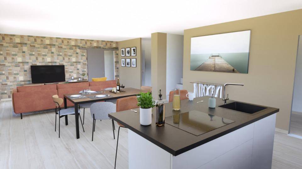 Programme terrain + maison à Arles en Bouches-du-Rhône (13) de 100 m² à vendre au prix de 320000€ - 4
