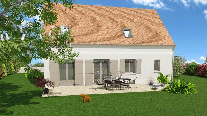 Programme terrain + maison à Longuesse en Val-d'Oise (95) de 95 m² à vendre au prix de 328600€ - 2