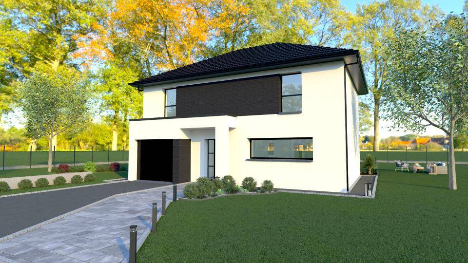 Programme terrain + maison à Avesnes-le-Comte en Pas-de-Calais (62) de 125 m² à vendre au prix de 266683€ - 1