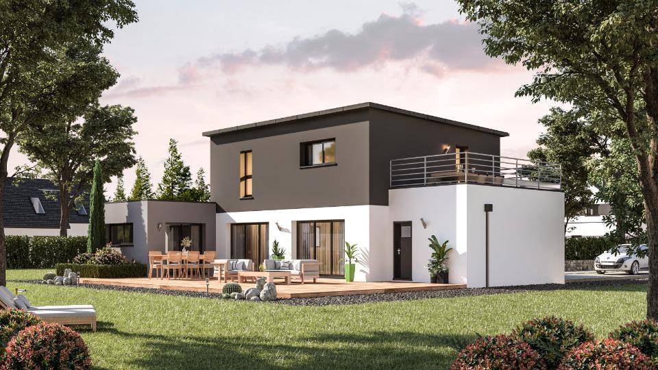 Programme terrain + maison à Pleurtuit en Ille-et-Vilaine (35) de 143 m² à vendre au prix de 396000€ - 3