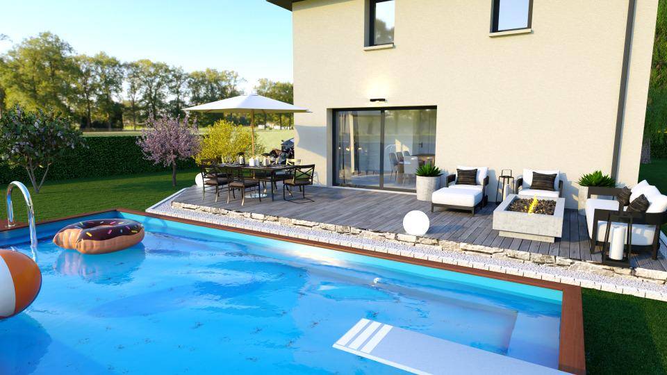 Programme terrain + maison à Aubessagne en Hautes-Alpes (05) de 116 m² à vendre au prix de 397000€ - 3
