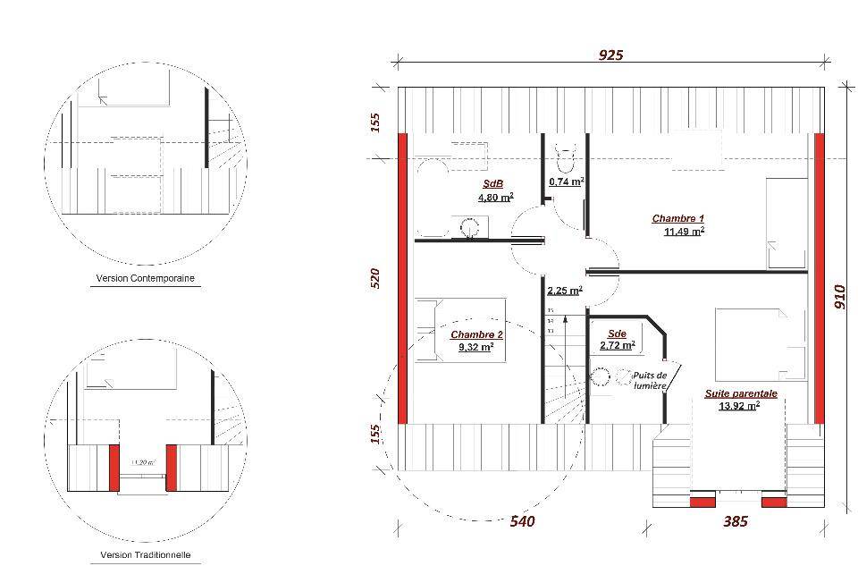 Programme terrain + maison à Maule en Yvelines (78) de 110 m² à vendre au prix de 490000€ - 4