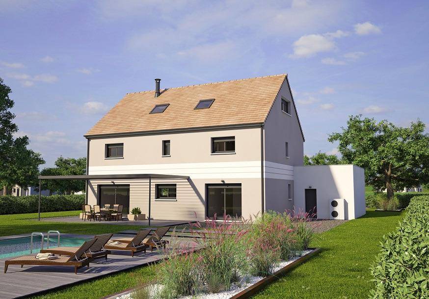 Programme terrain + maison à Terres de Bord en Eure (27) de 242 m² à vendre au prix de 489000€ - 2