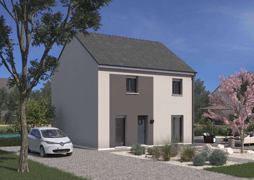 Programme terrain + maison à Moulineaux en Seine-Maritime (76) de 102 m² à vendre au prix de 205074€ - 1