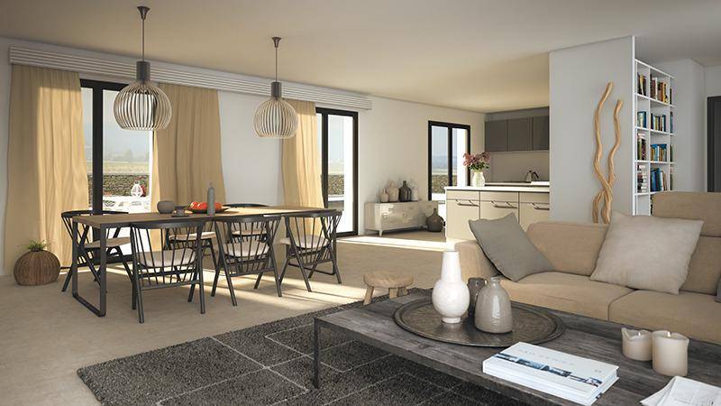 Programme terrain + maison à Monteux en Vaucluse (84) de 130 m² à vendre au prix de 379000€ - 3