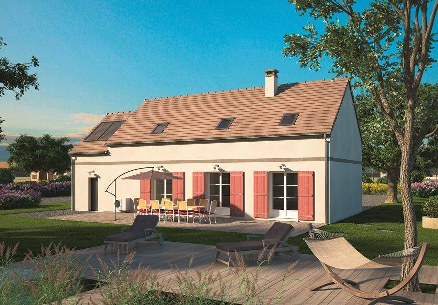 Programme terrain + maison à Amfreville-sur-Iton en Eure (27) de 114 m² à vendre au prix de 308000€ - 2