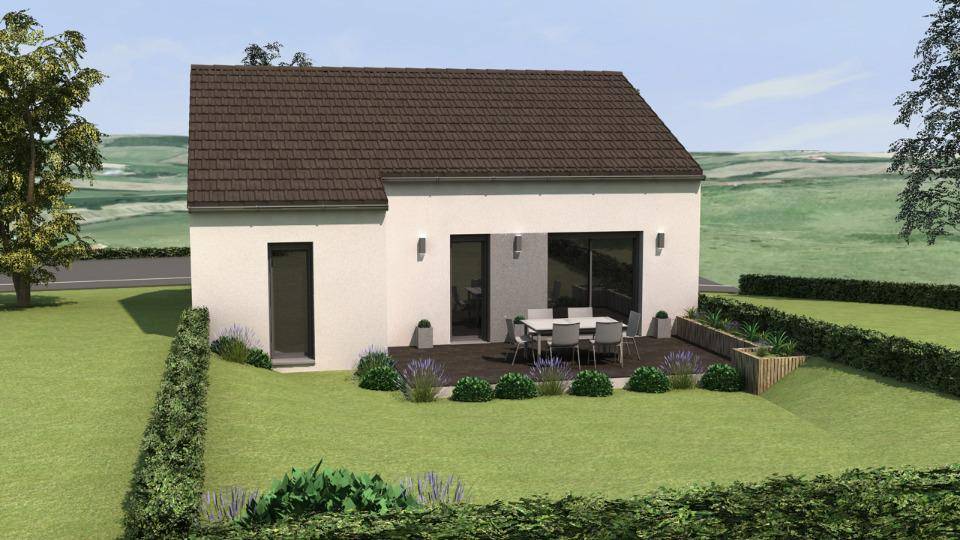 Programme terrain + maison à Dieulouard en Meurthe-et-Moselle (54) de 60 m² à vendre au prix de 219999€ - 2