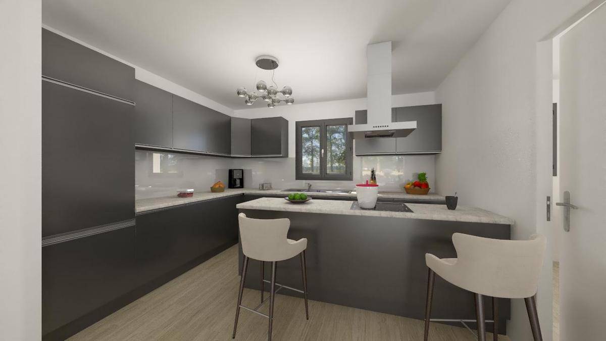 Programme terrain + maison à Vonnas en Ain (01) de 120 m² à vendre au prix de 360000€ - 3