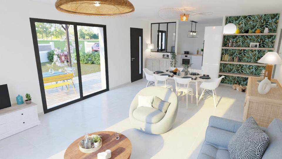 Programme terrain + maison à Saint-Alexandre en Gard (30) de 85 m² à vendre au prix de 225900€ - 2